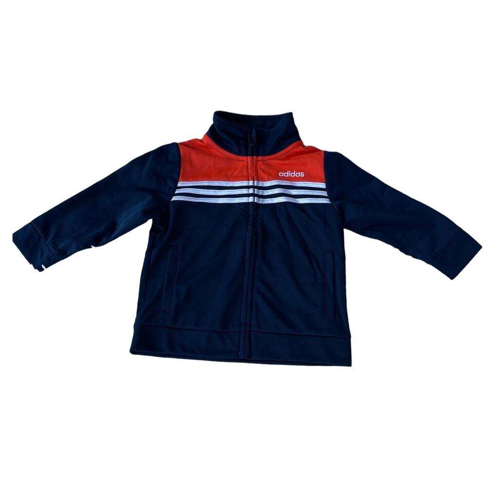 Adidas Activewear Zippered Jacket Baby Sz 18 months slightly used